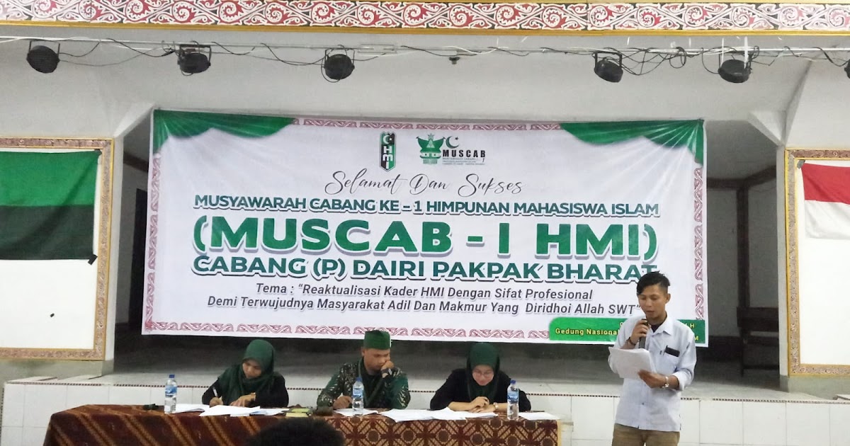 HMI kota manna Gelar Musyawarah Cabang